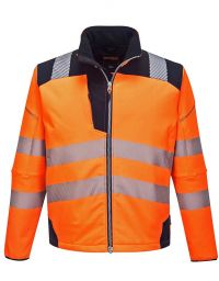 PW3 warning protection softshell jacket